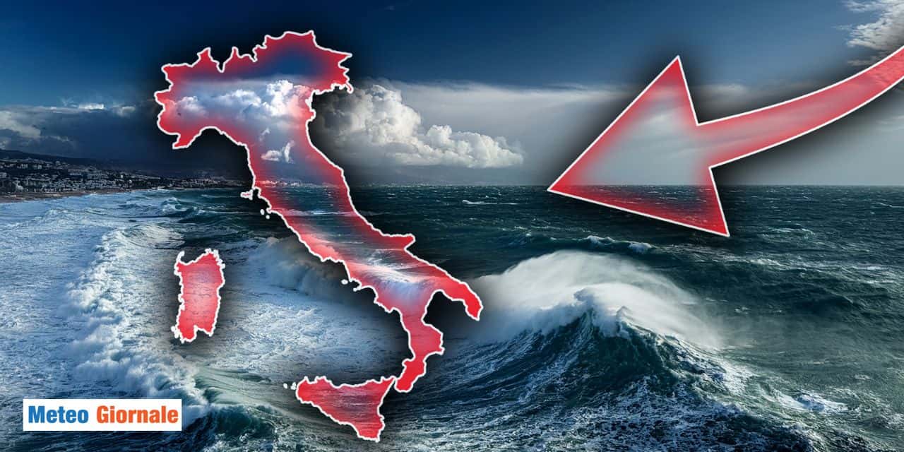 Meteo: altra tempesta di scirocco, ecco le conseguenze