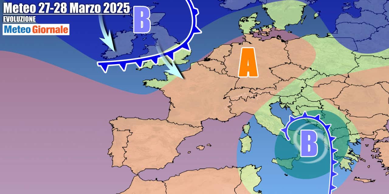 Maltempo metterà sotto torchio il Sud