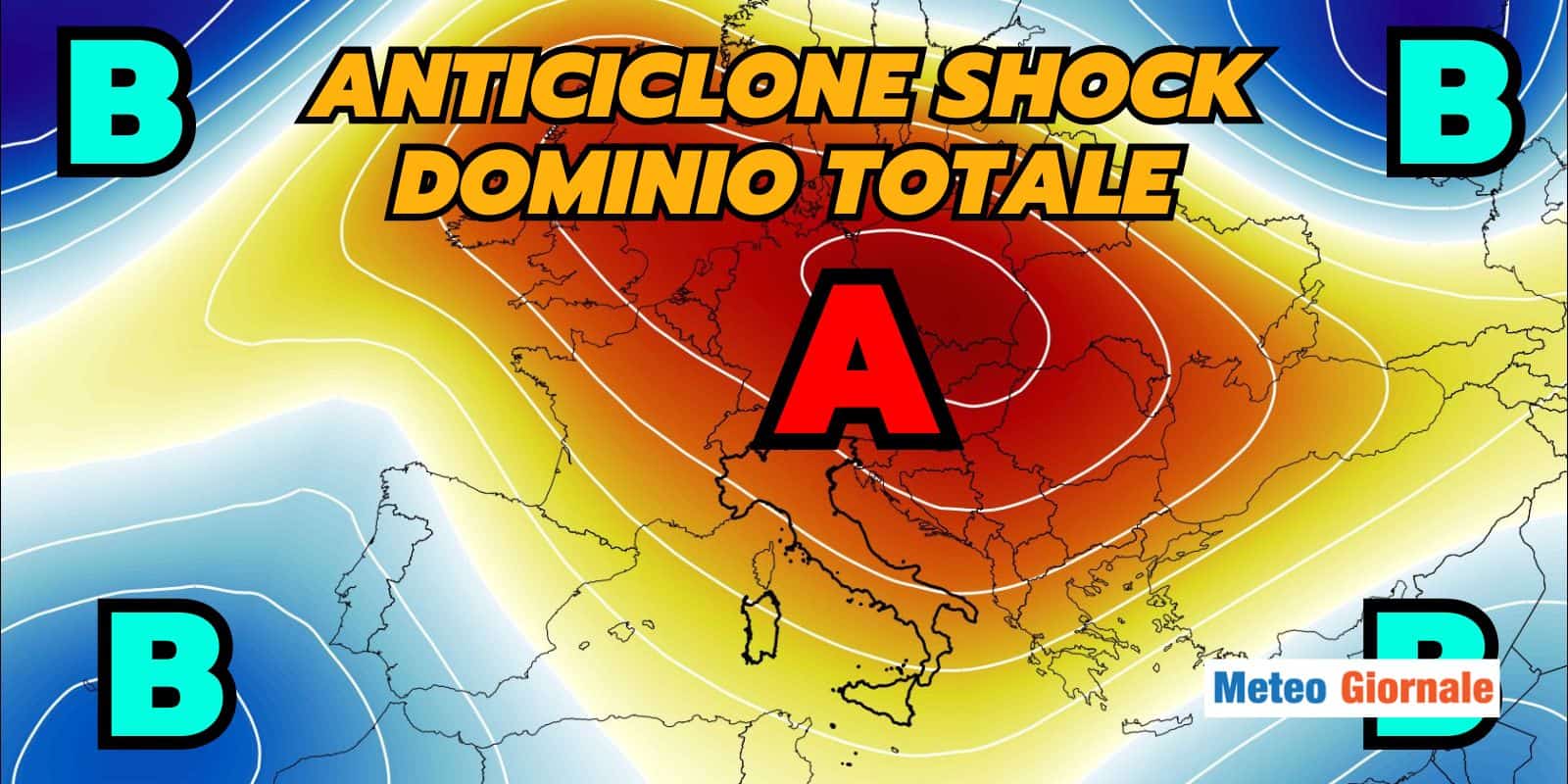 Meteo: ANTICICLONE SHOCK e CALDO, quasi Estate in queste zone