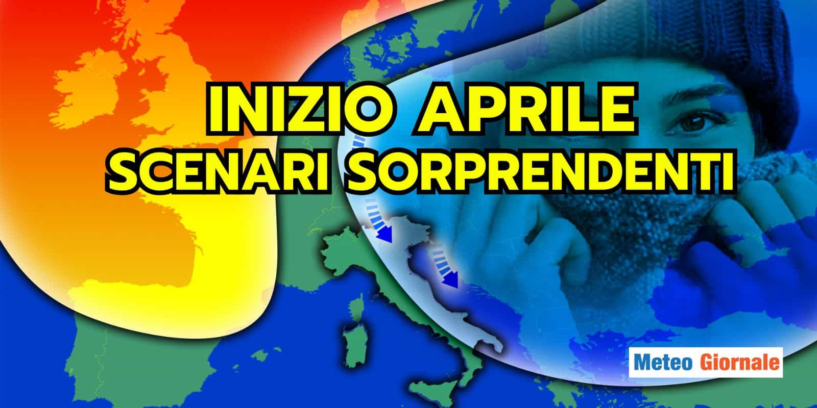 Primavera ribaltata: un’irruzione artica può sconvolgere il meteo d’inizio Aprile