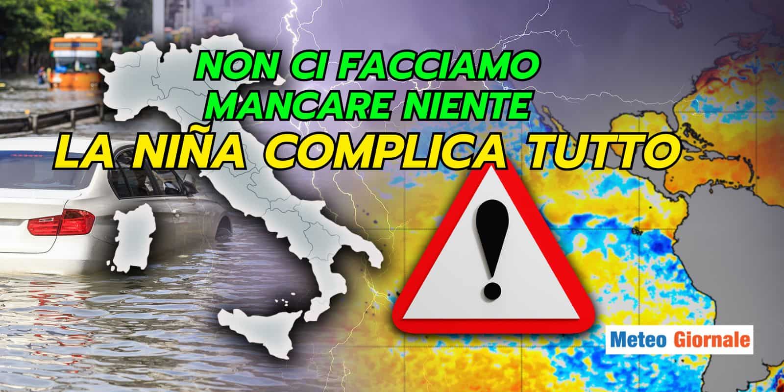 Meteo: La Niña complica la Primavera 2025, attesa la più estrema degli ultimi 10 anni