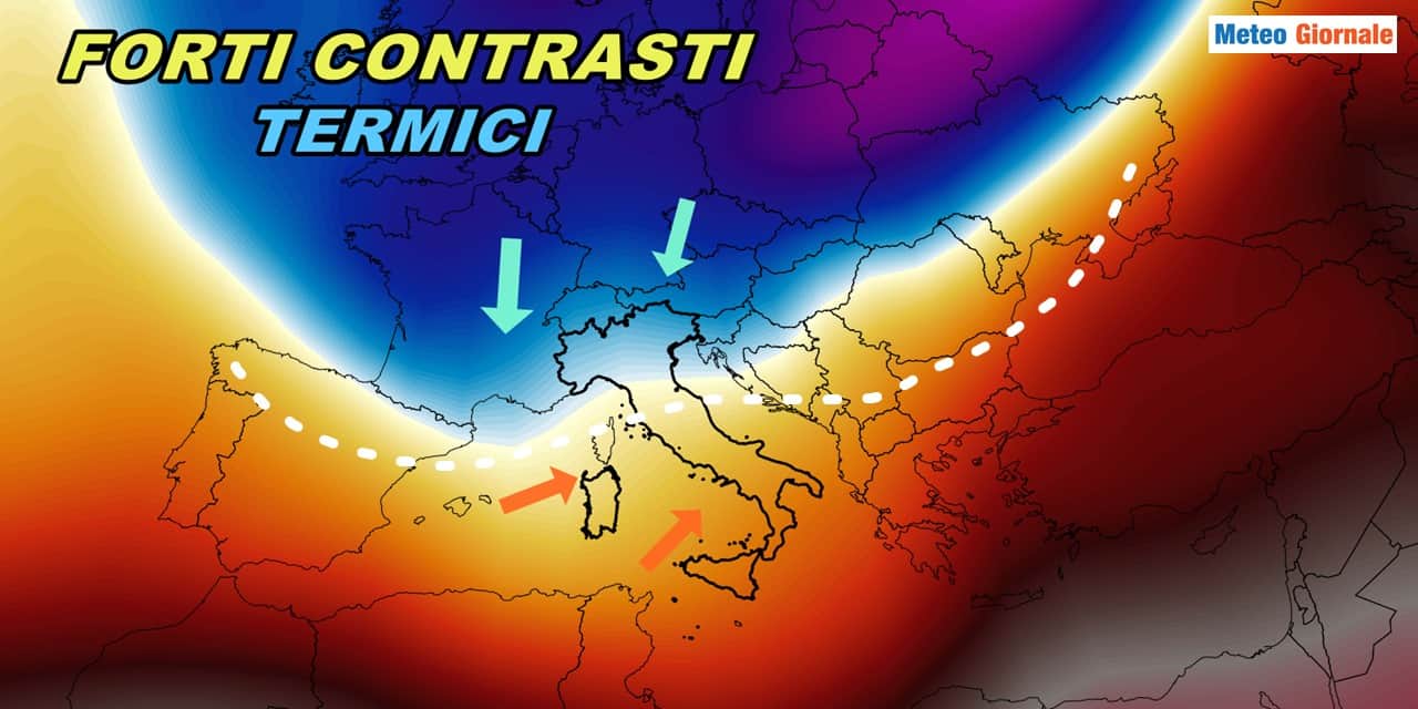 Meteo: verso una seconda decade di Marzo “estrema”, forti contrasti termici