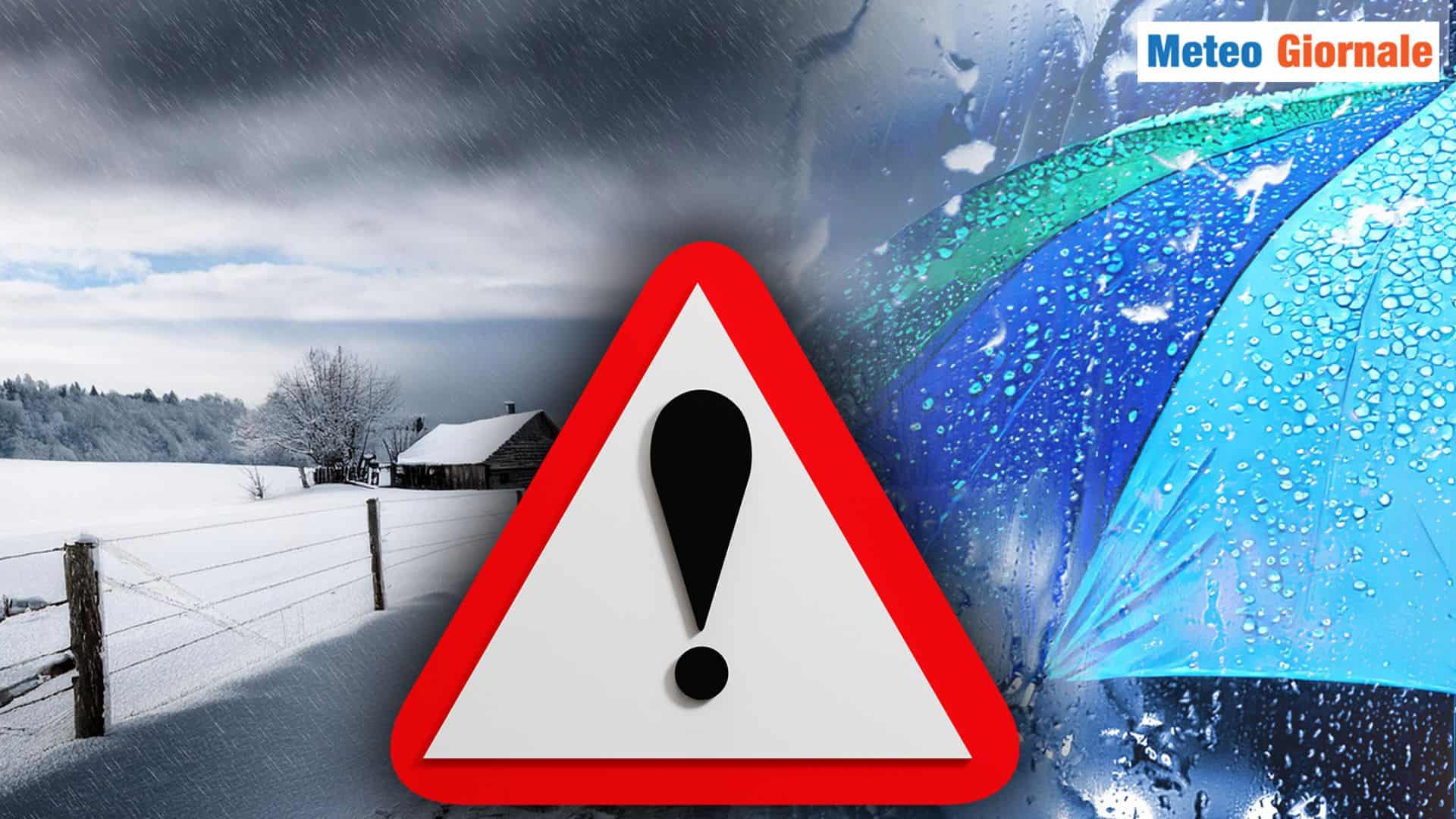 Meteo ultima decade di Marzo: badilate di NEVE e PIOGGE esagerate