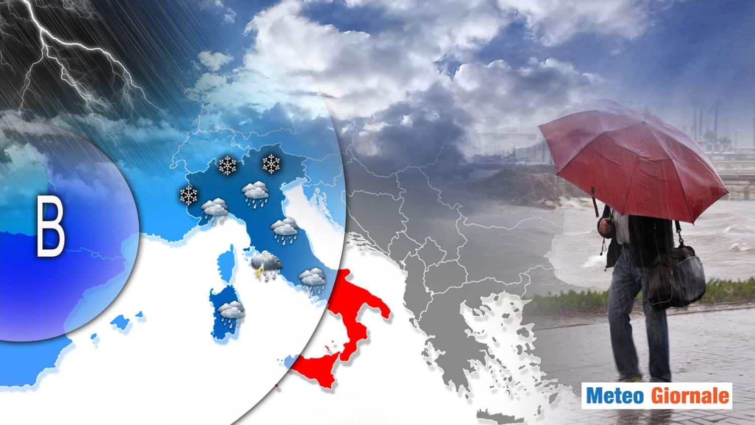 Meteo Weekend: ancora PIOGGE e TEMPORALI, ma anche CALDO ANOMALO