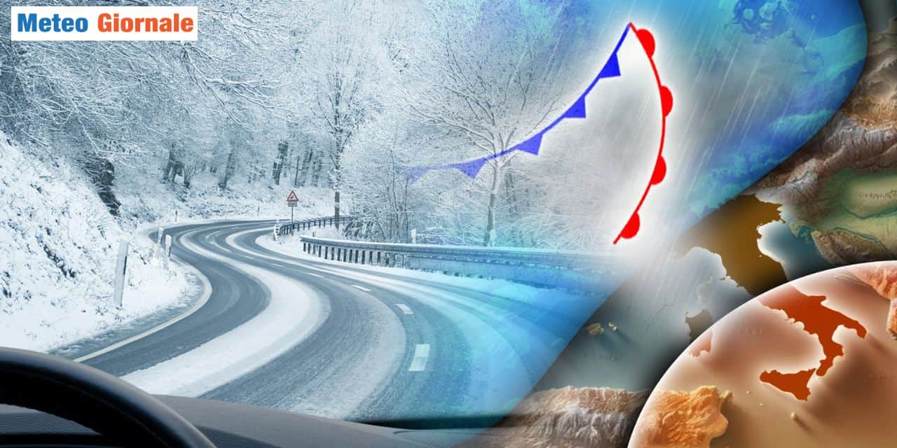 Neve abbondante sull'Arco Alpino
