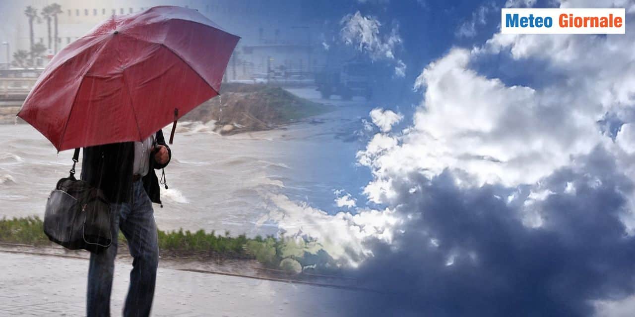 Meteo prossima settimana: lunga fase piovosa, vediamo quando finirà