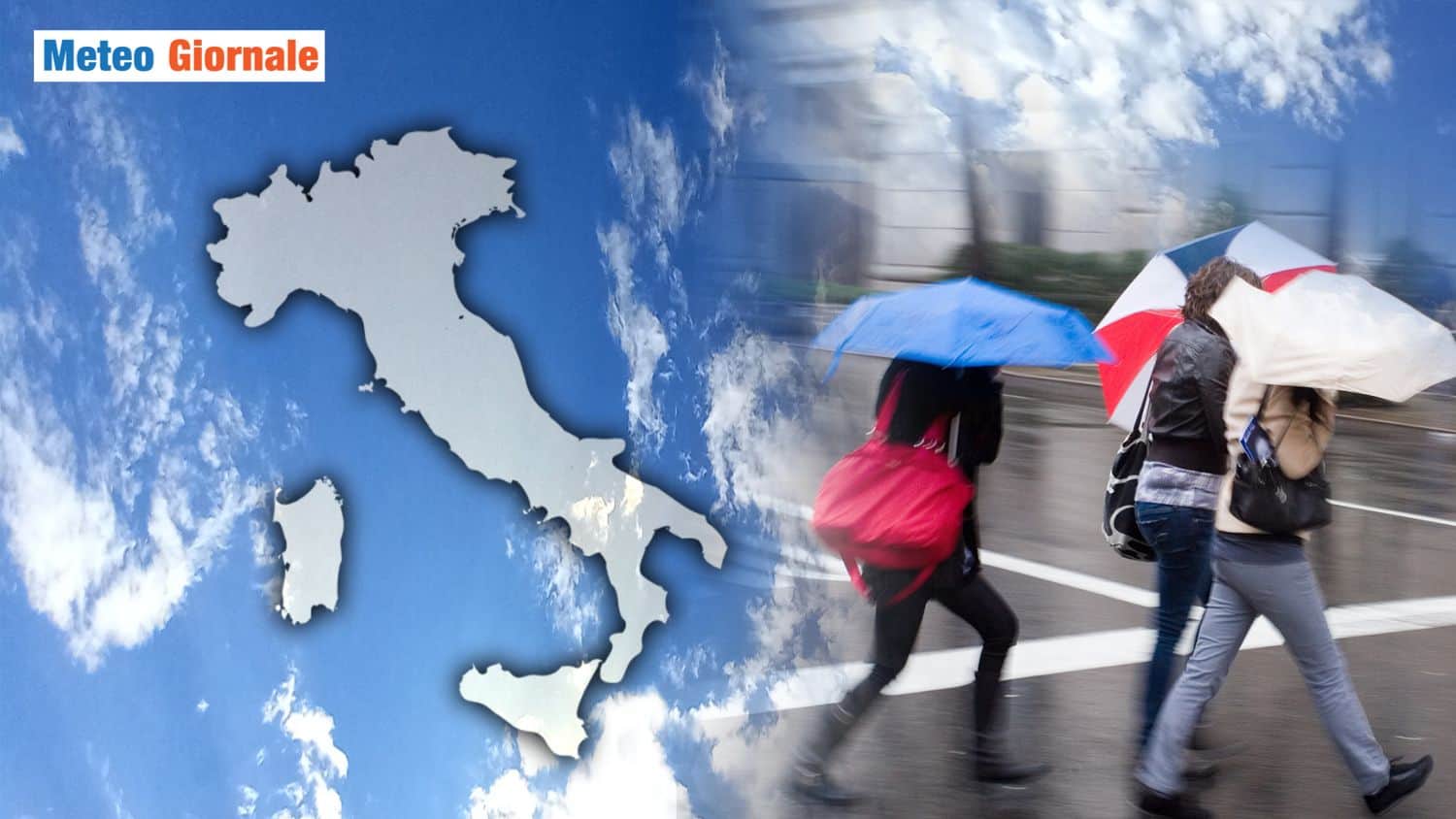 Meteo Italia: inizia la ritirata dell’ANTICICLONE. PIOGGIA su 3 regioni
