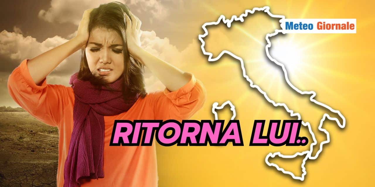 Colpo di scena meteo inaspettato, ecco chi ritorna
