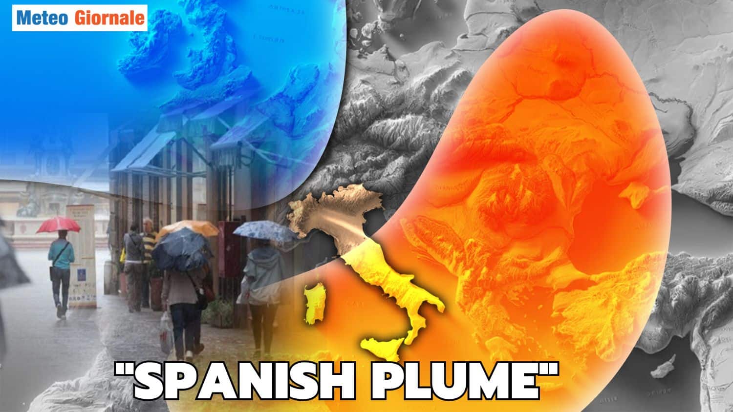 Meteo, ITALIA obiettivo dello SPANISH PLUME: caldo fuori stagione