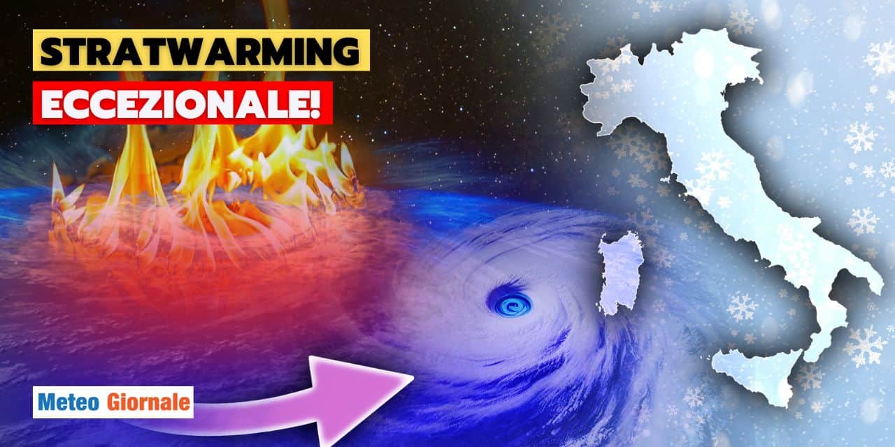 stratwarming forte italia meteo 0403