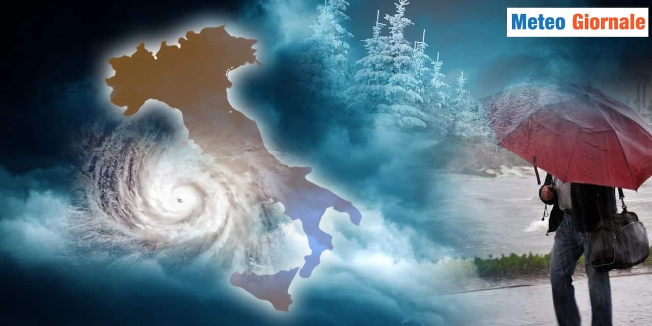 Meteo: tutto pronto per la svolta e sarà davvero pesante