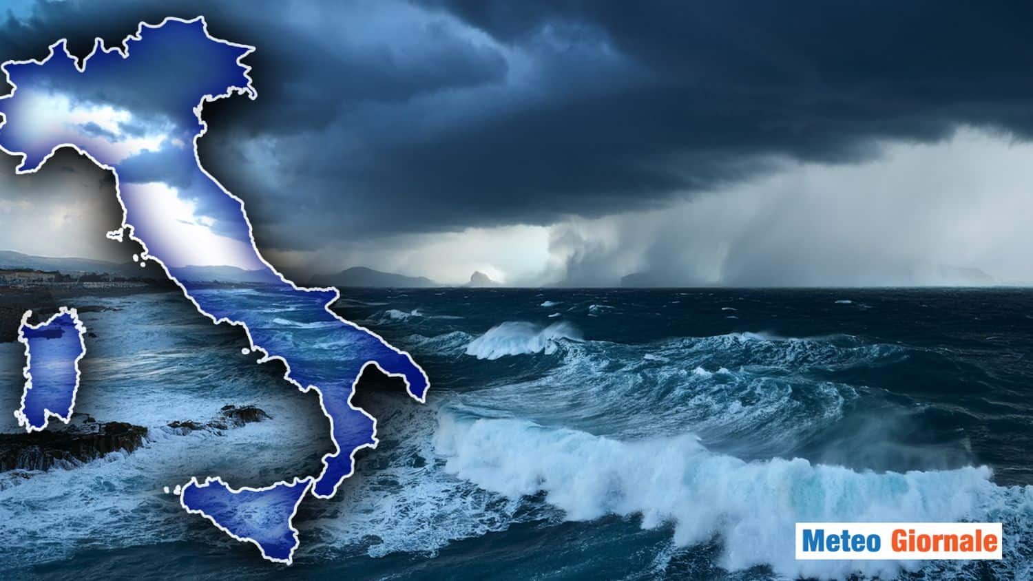 Meteo Italia: vortice in azione, giornate di PIOGGE e TEMPORALI