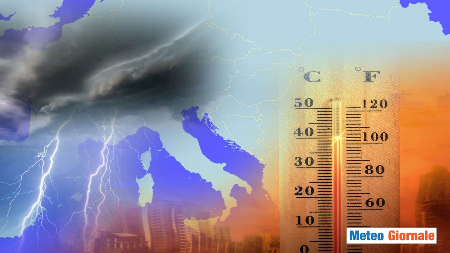 Meteo: WEEKEND con pioggia, temporali, NEVE e VENTI burrascosi!