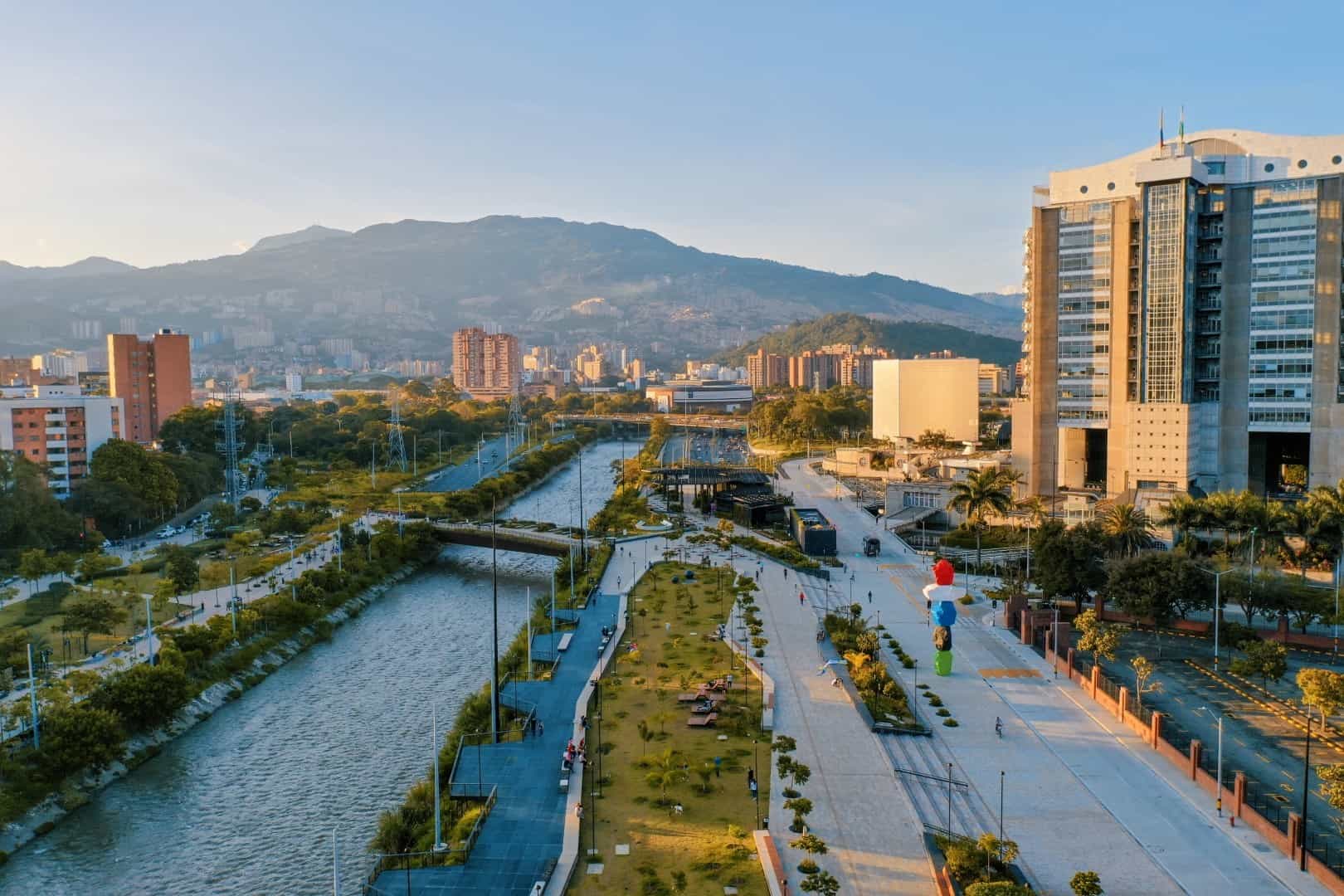 Medellín, in Colombia, sono riusciti ad abbassare la temperatura di 3°C