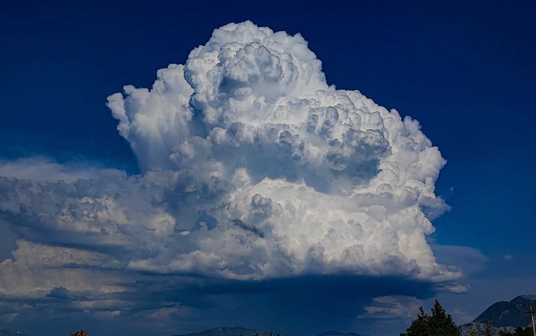 Nuvolosità ad evoluzione diurna, cosa è