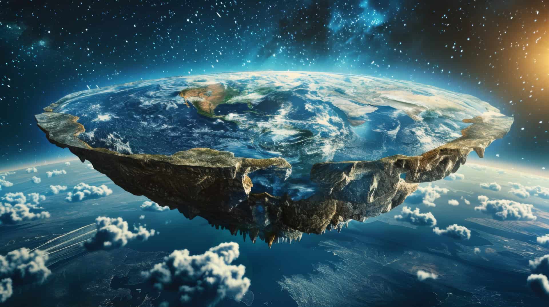 Se la Terra fosse davvero piatta