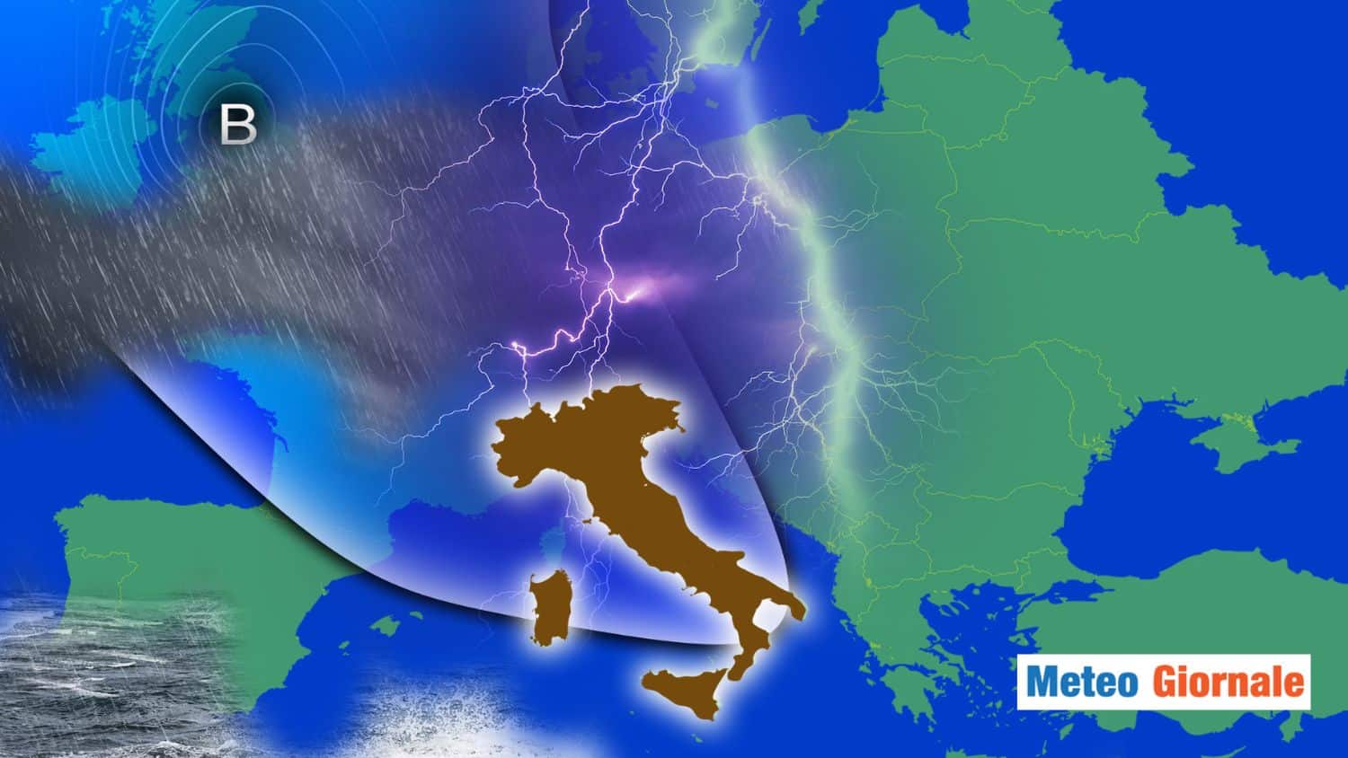 Svolta meteo dal 5 Maggio: ecco DOVE colpirà il MALTEMPO