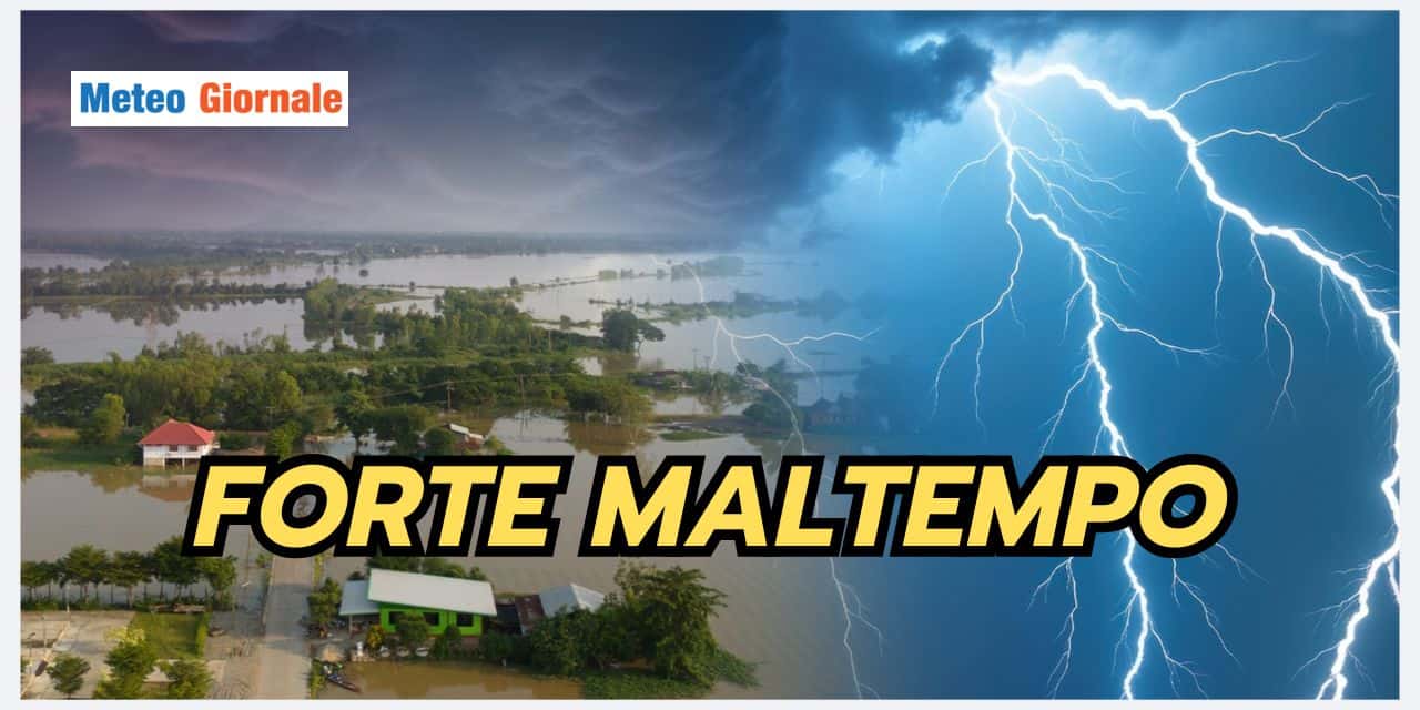 Forte maltempo, oramai ci siamo, pronti per una fase meteo turbolenta