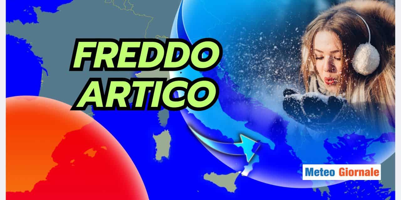 Meteo prossimi giorni: dall’Artico, con furore