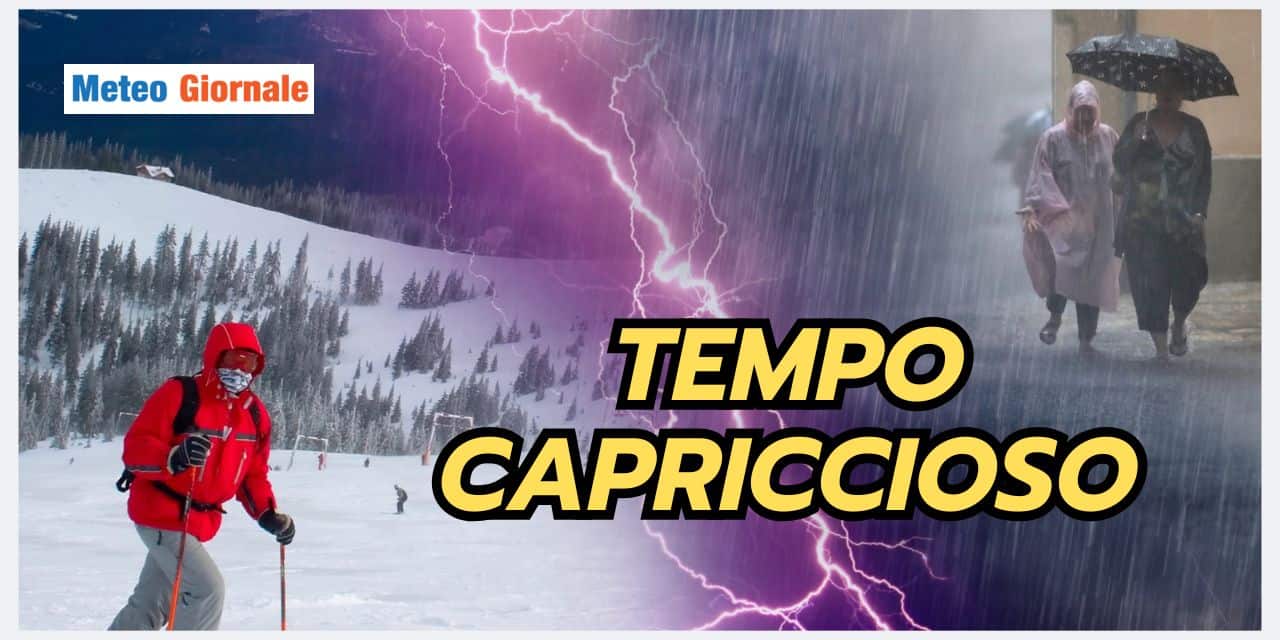 Primavera capricciosa, meteo stravolto a lungo, non c’è scampo