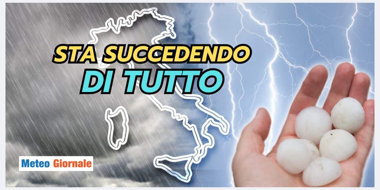 Meteo impazzito: cosa succede in questo periodo