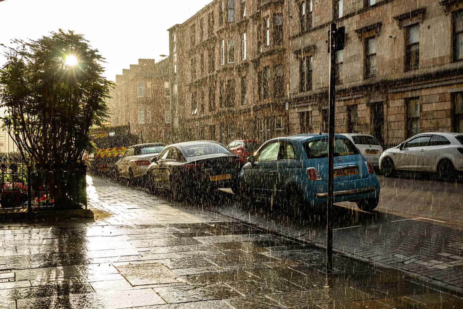 Glasgow rain 120425