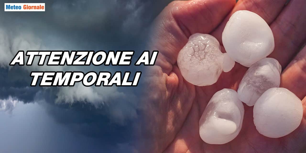 Meteo temporali grandinate 3004