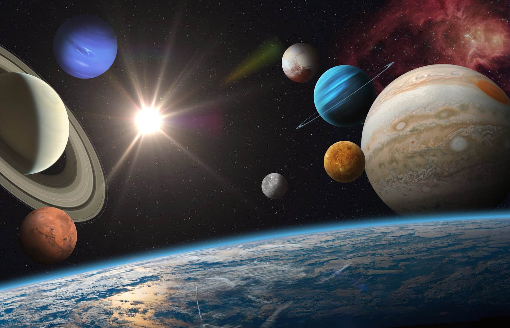 Nettuno, Venere e Saturno formano un triangolo planetario il 28 aprile