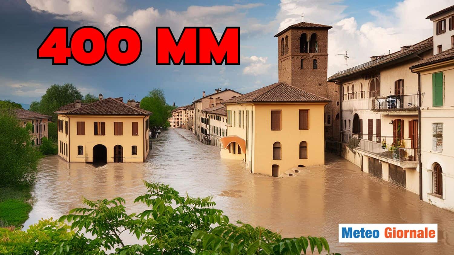 Previsioni shock: in arrivo 400 mm di PIOGGIA, rischio idrogeologico in queste CITTÀ