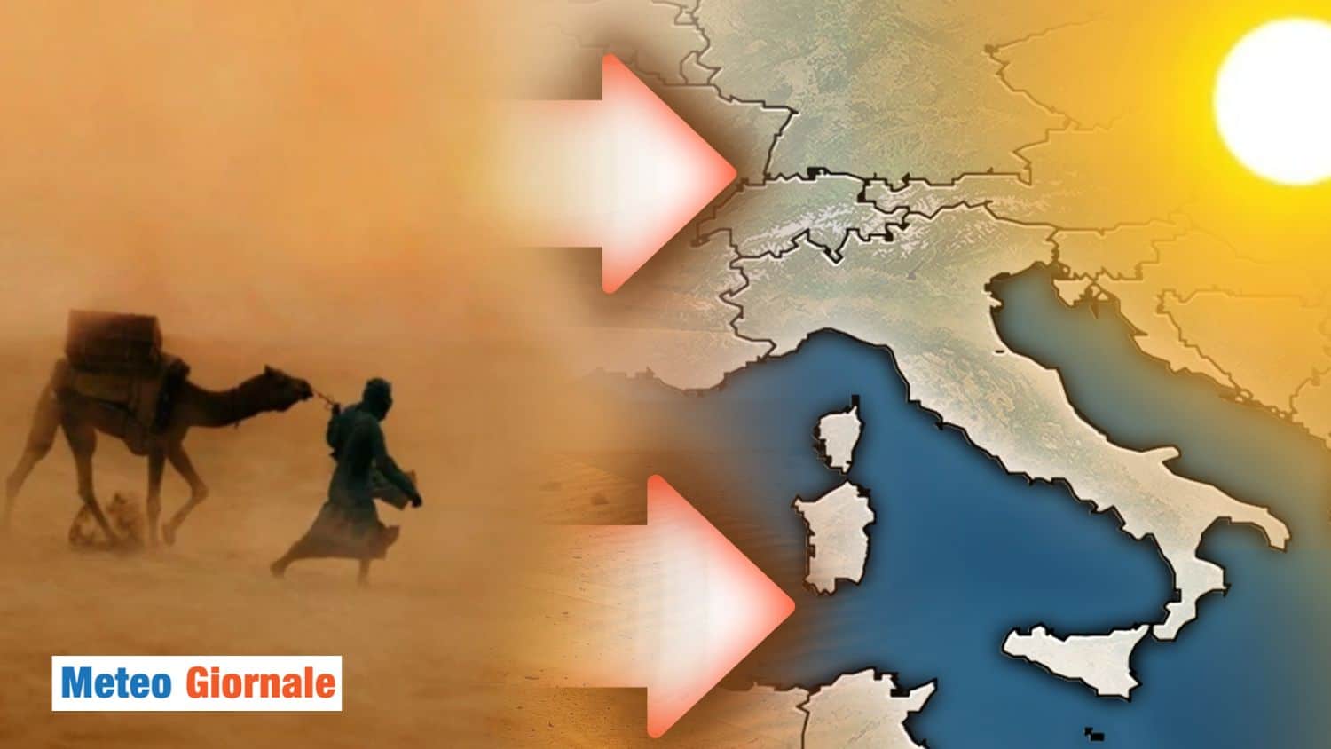 Caldo RECORD a fine Aprile: Italia invasa da aria SAHARIANA