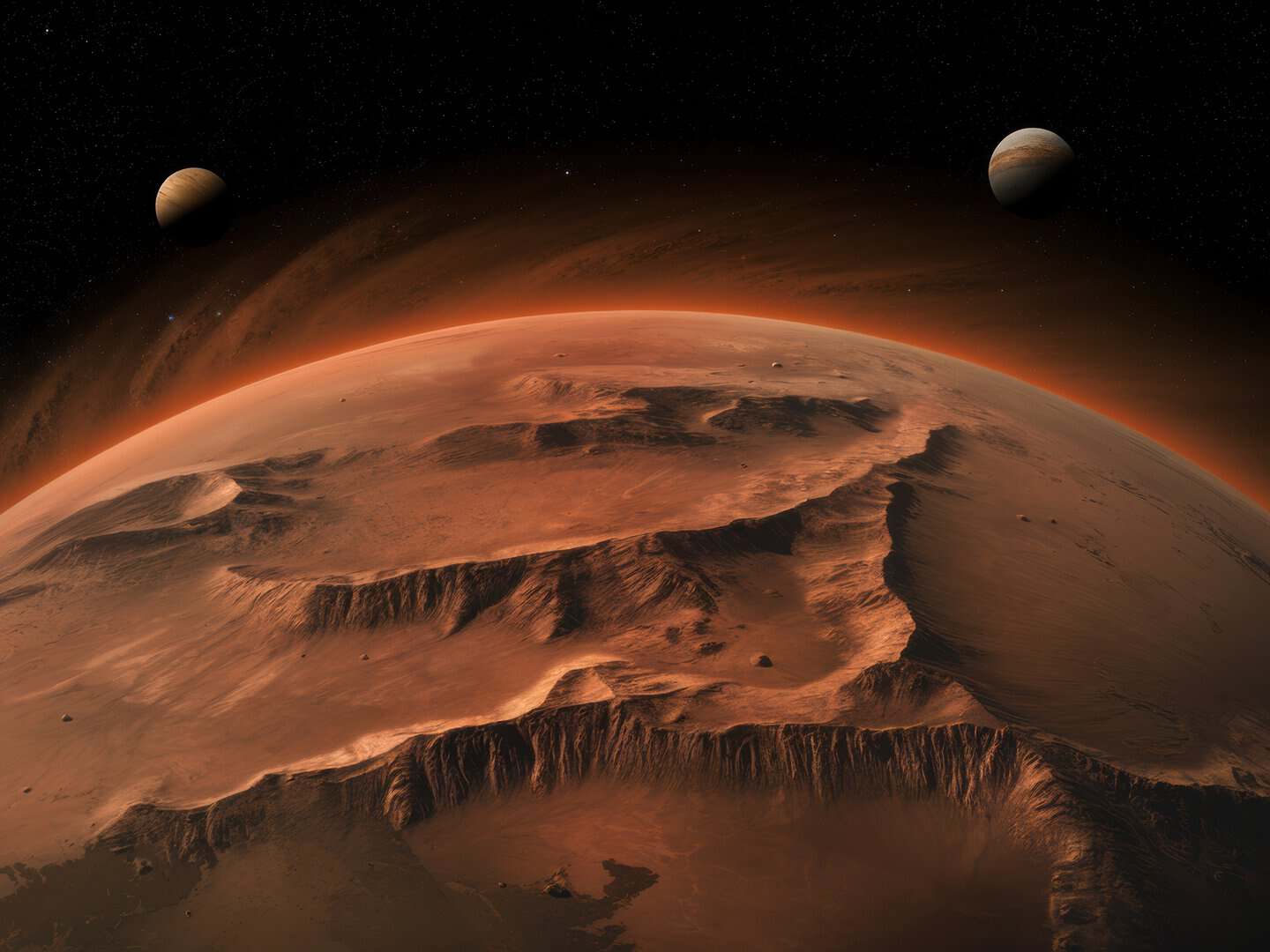 I vulcani di Marte potrebbero aver favorito la vita antica