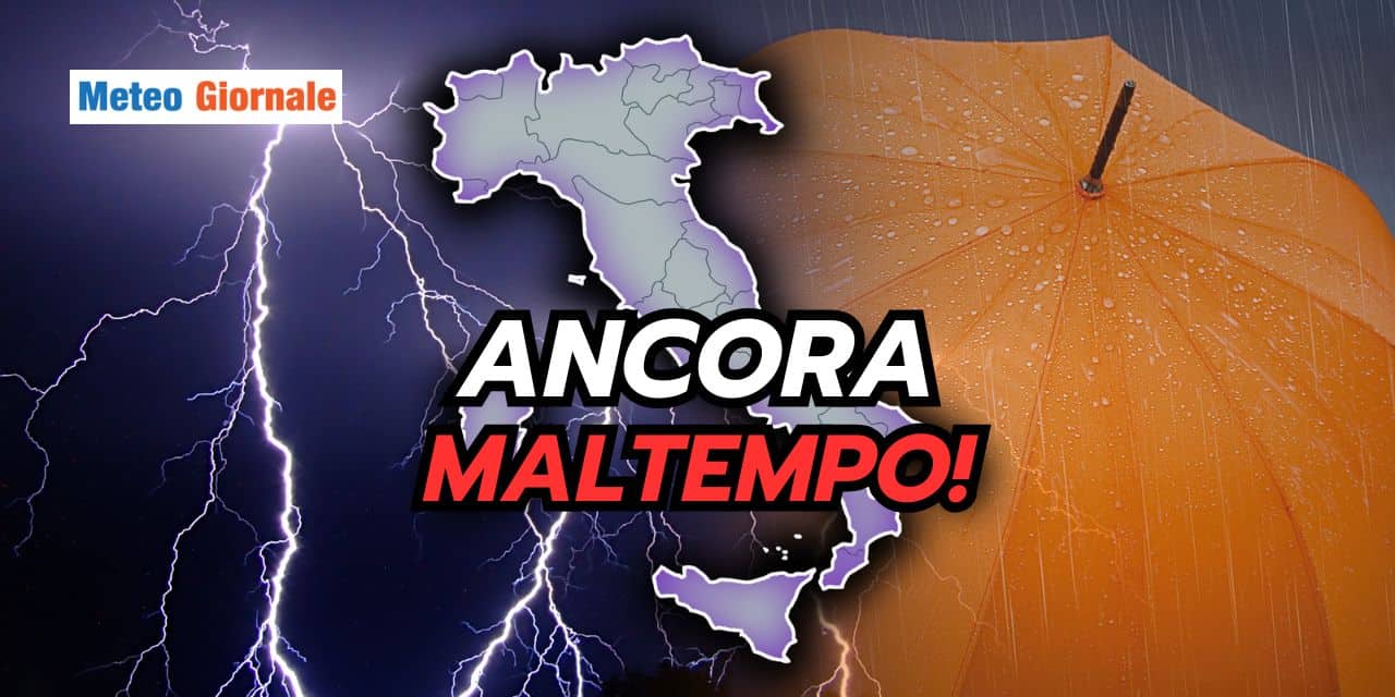 Ancora maltempo, ma ci sono novità meteo che dovete sapere