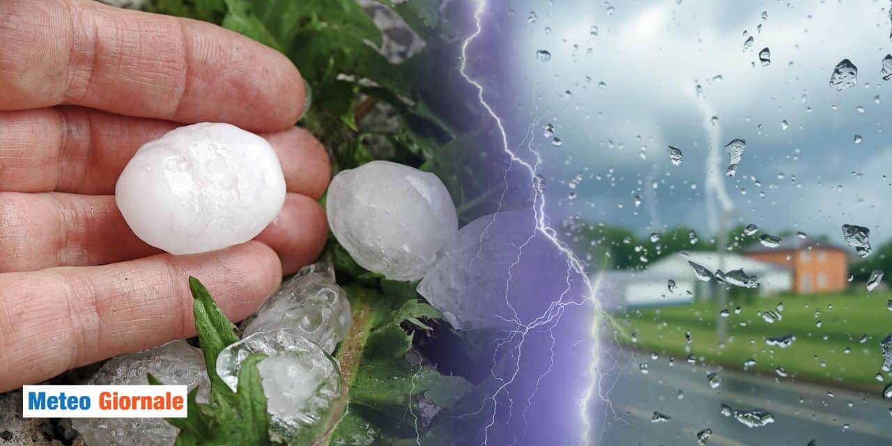 Meteo: brutto tempo da Domenica! Grandinate su alcune regioni