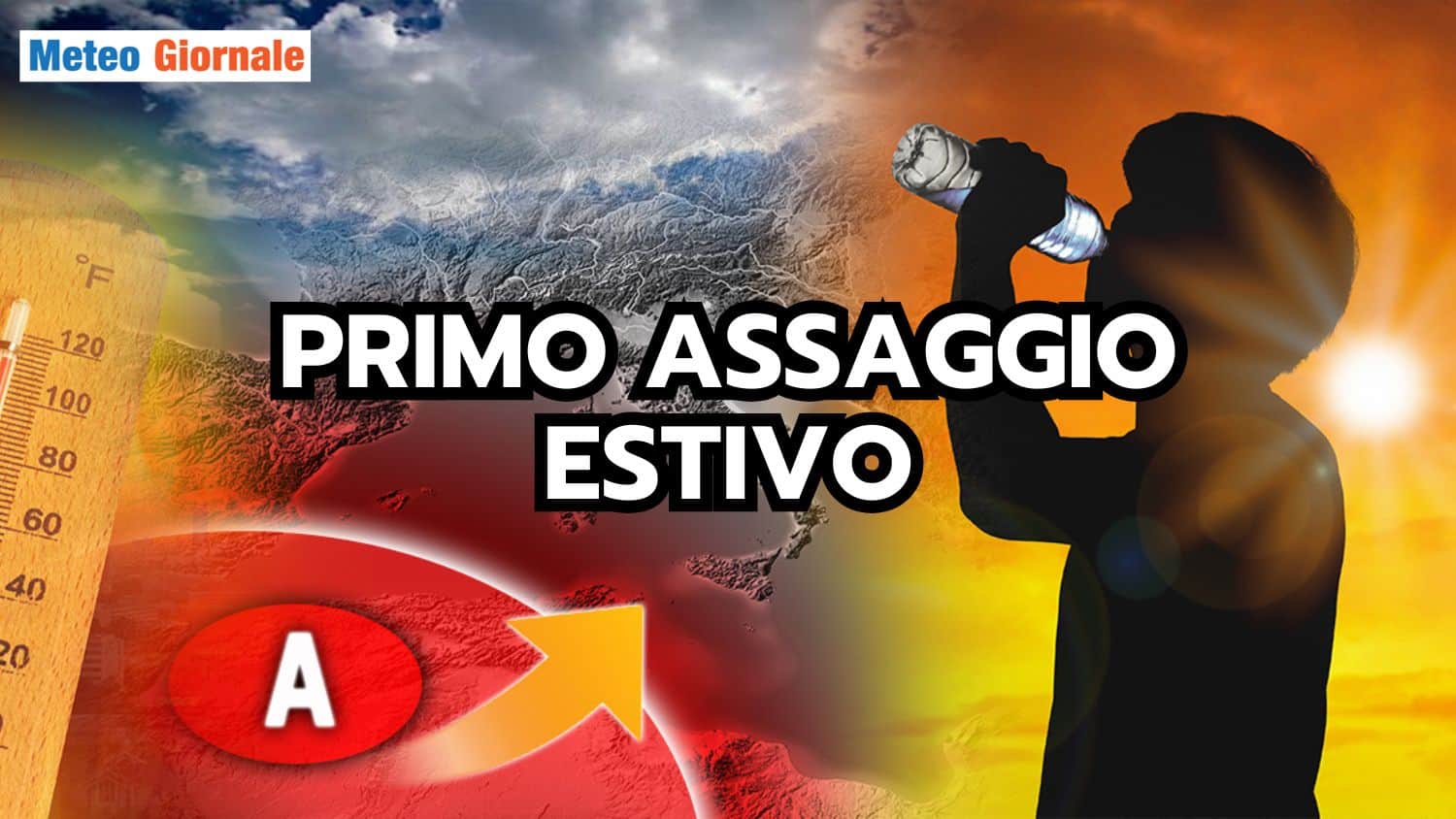 Meteo Week End: l’Anticiclone ci porta il primo assaggio di ESTATE