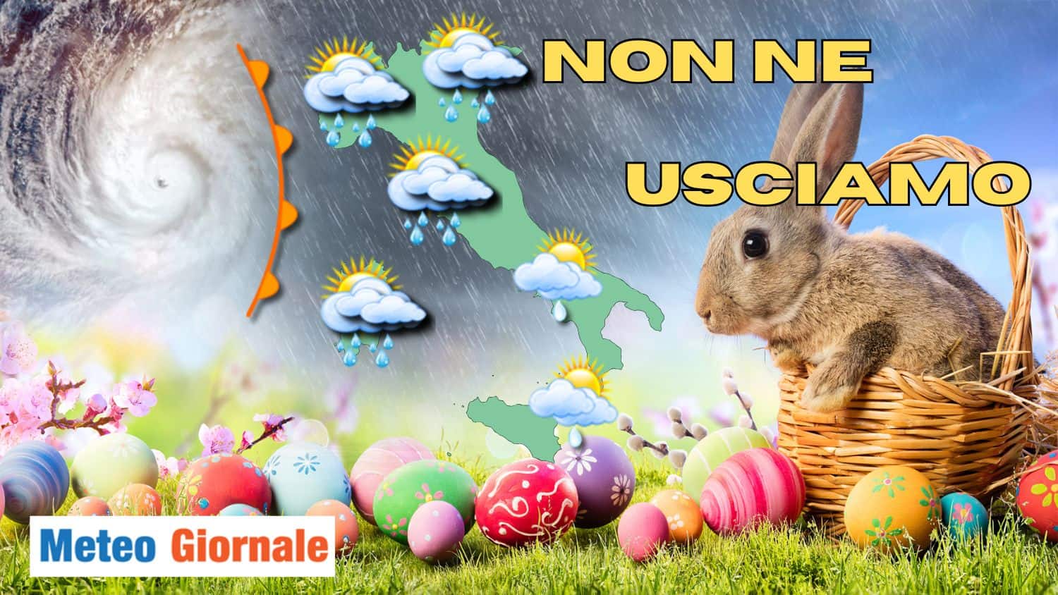 Il Meteo di Pasqua e Pasquetta: ancora compromesso. Mappe