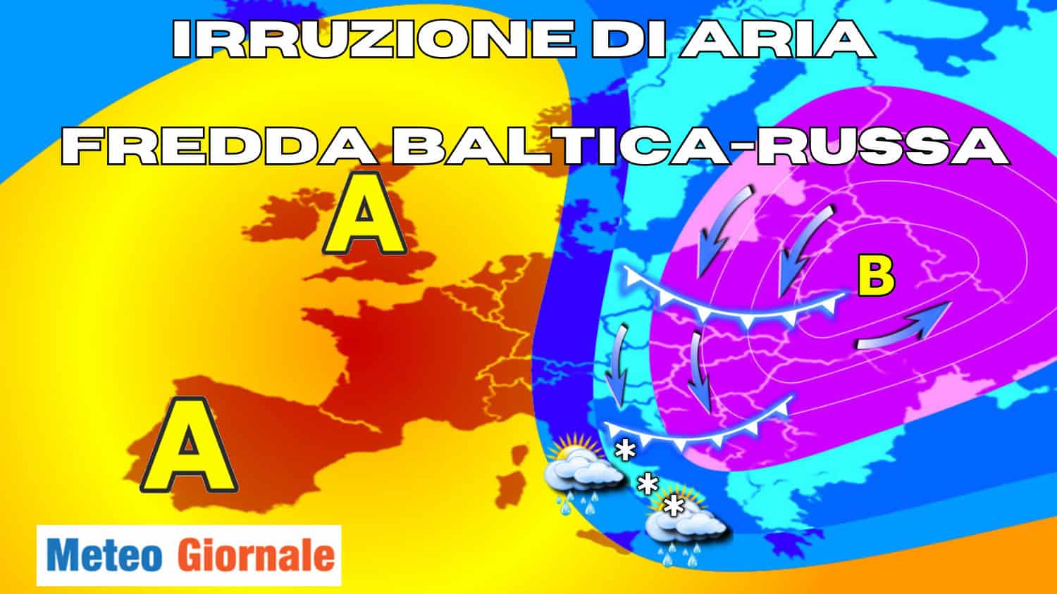 Domenica 6 Aprile: crollo di 12°. Tutto su gelo e neve prossimi
