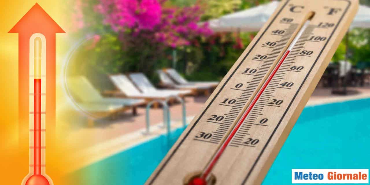 Impennata temperature da inizio Maggio