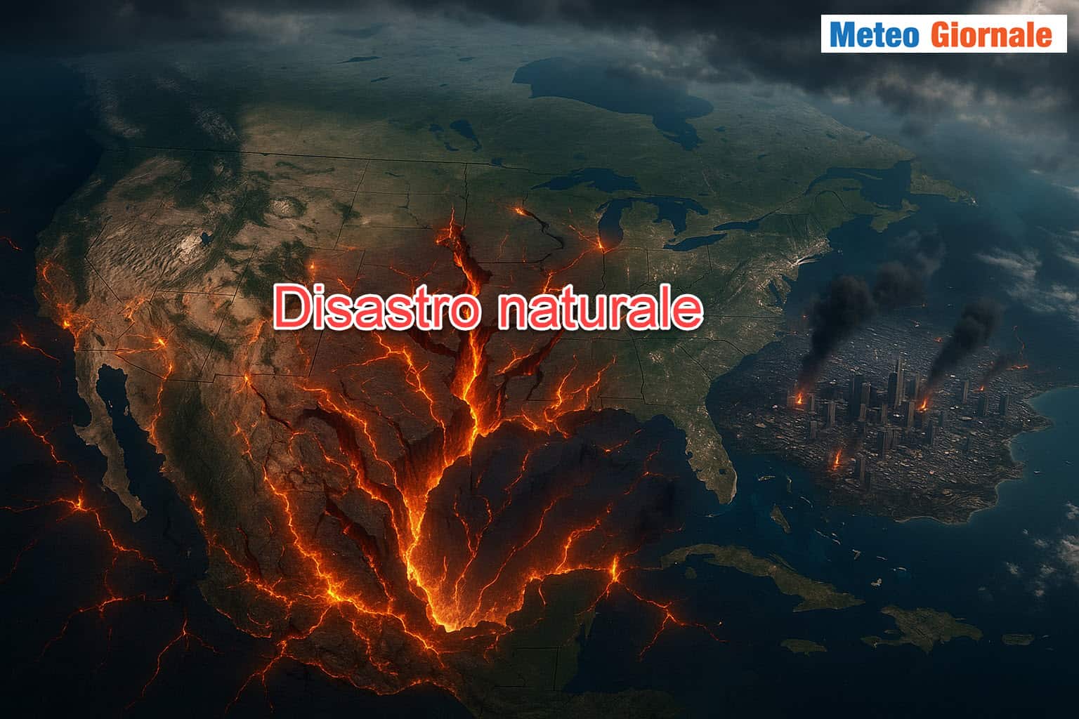 Il Nord America rischia di sprofondare sotto il Midwest