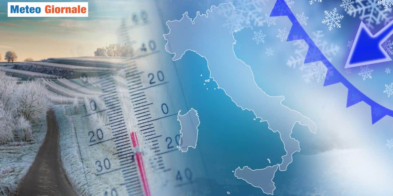Freddo e neve a bassa quota in arrivo