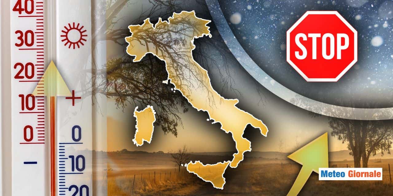 Meteo: apice del gelo, poi sbuca il CALDO inaspettato