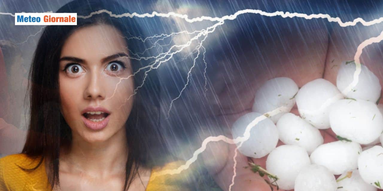 Meteo: grandinate e acquazzoni fino alla Festa dei Lavoratori