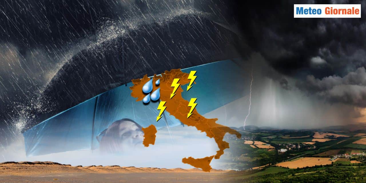 Arriva il maltempo