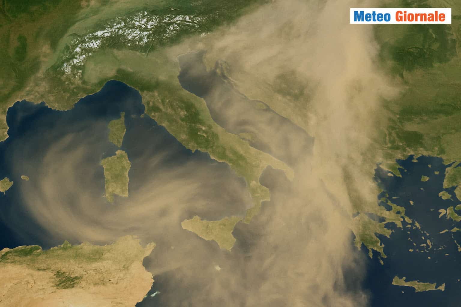 Meteo, polveri dal Sahara, un futuro flagello verso l’Italia