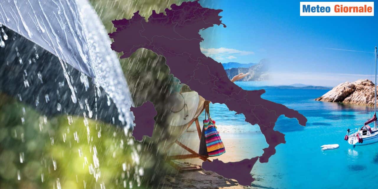 Pioggia in arrivo da ovest