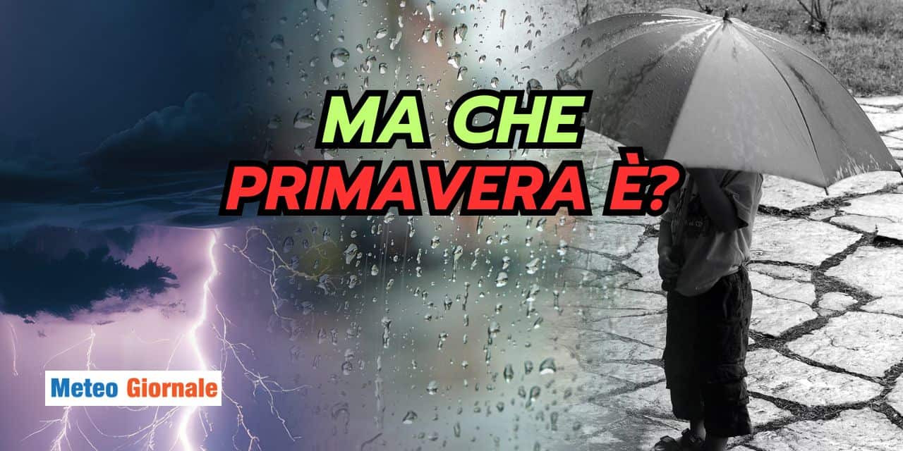 Meteo fine Aprile ancora in larga parte compromesso