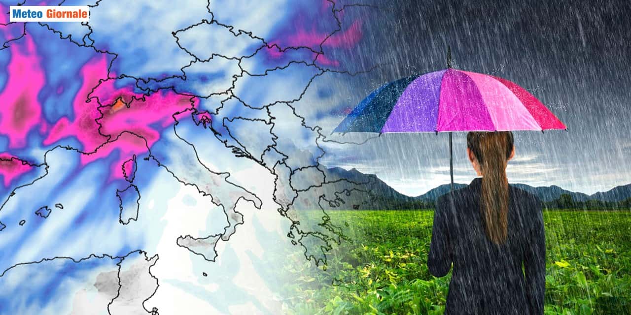 Meteo: tanto maltempo in arrivo a inizio settimana prossima
