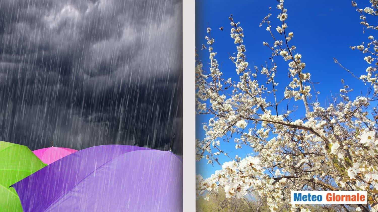Tendenza Meteo: settimana di PASQUA tra CALDO ANOMALO e FORTI TEMPORALI