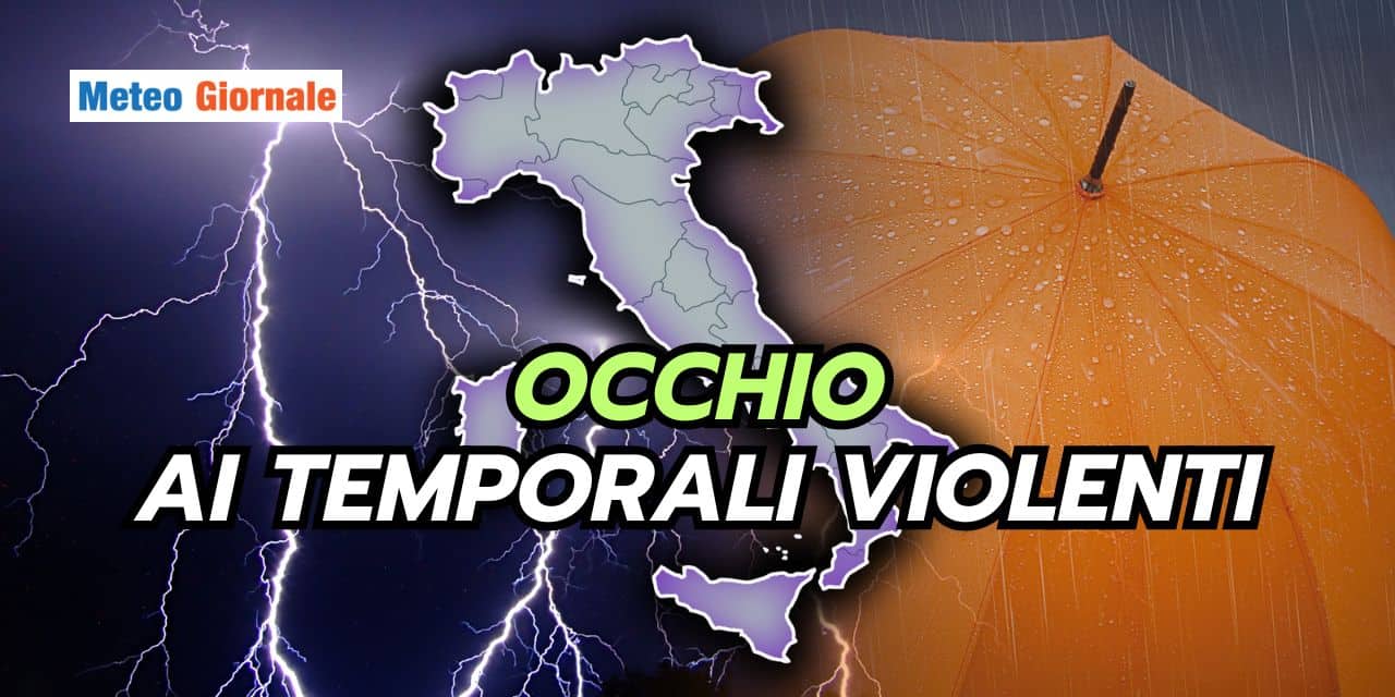 Meteo prossime settimane: caldo e stabile ma occhio a forti temporali