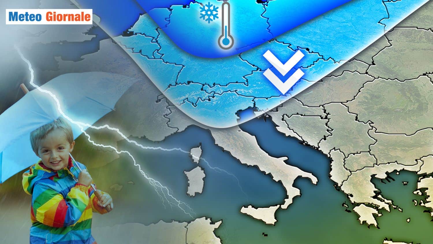 Tendenza: Meteo instabile anche per questa settimana. A rischio il ponte del 25 Aprile!