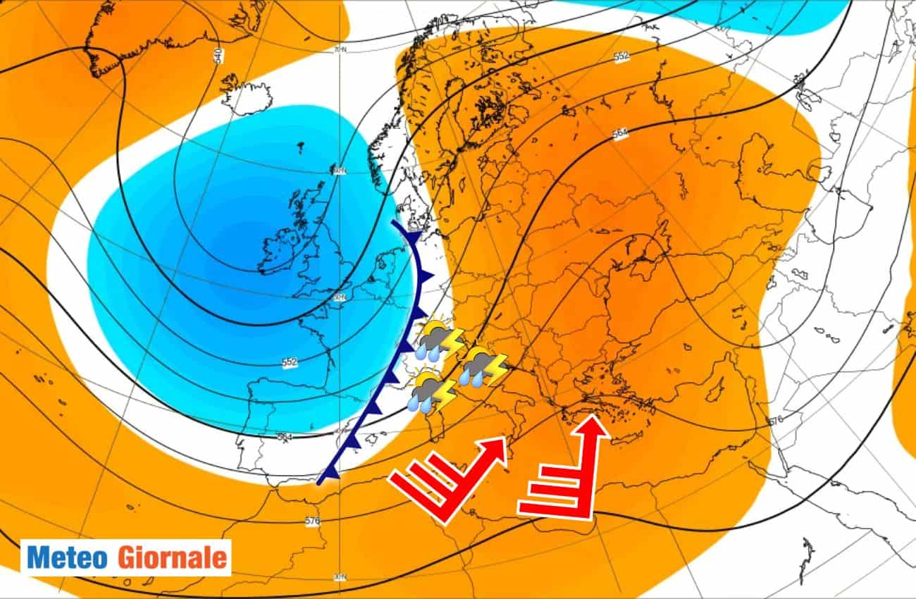 Tendenza Meteo: da DOMENICA meteo stravolto. Ci attende una SETTIMANA movimentata